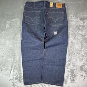 Vintage Deadstock Levi’s 501 XX Dark Wash Blue Denim Jeans Size W42xL30